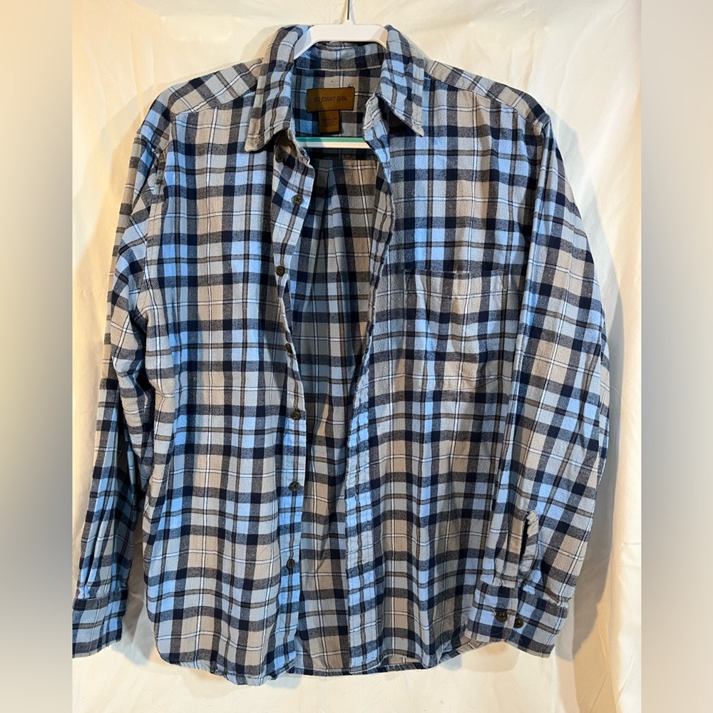 Blue Plaid Flannel
